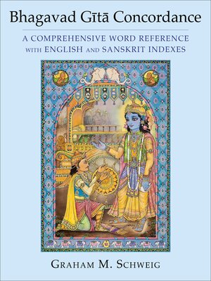 cover image of Bhagavad Gītā Concordance